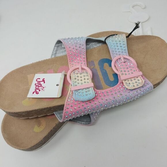 Justice Sandals. Young Girls. Size 4. - Picture 14 of 16